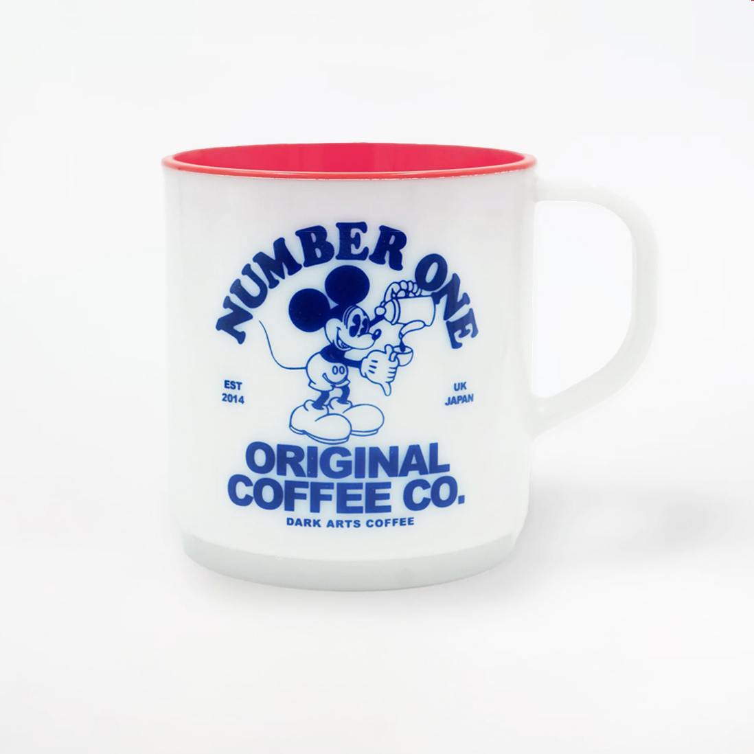 BLUE RECYCLED NUMBER ONE ORIGINAL COFFEE MUG