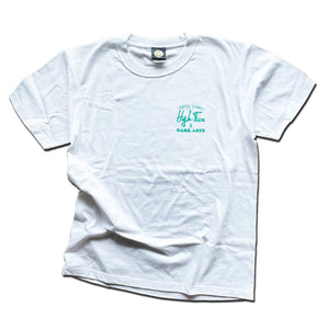 DAC x HIGH-FIVE COFFEE STAND 10th anniversary collaboration t-shirt